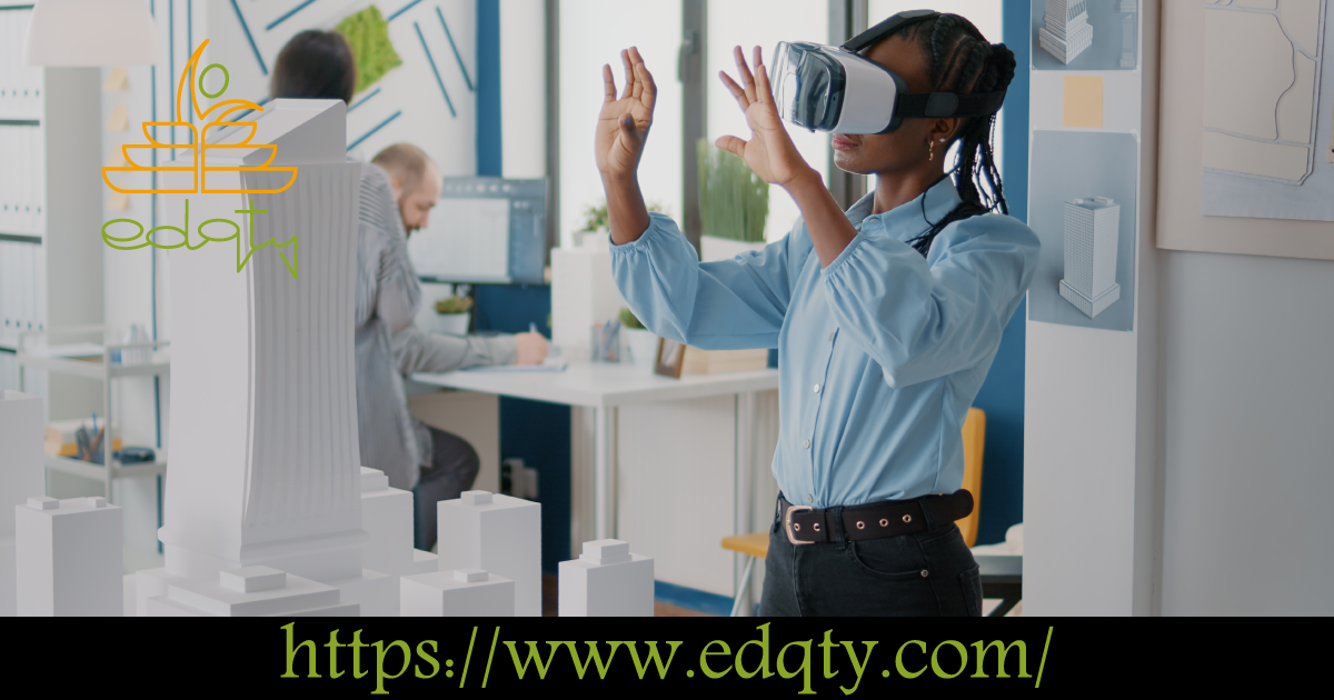 A student using VR technology for architectural design showcasing innovative trends in engineering education and research