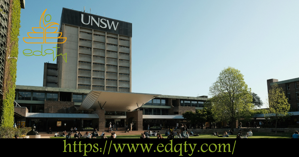 The vibrant campus of the University of New South Wales (UNSW) illustrating its commitment to bridging academia and industry